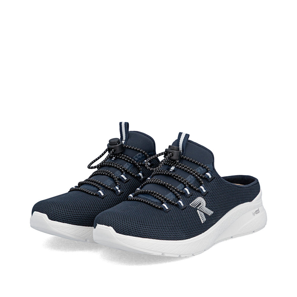 Rieker W Slip-In Sko Blue - M8558-14