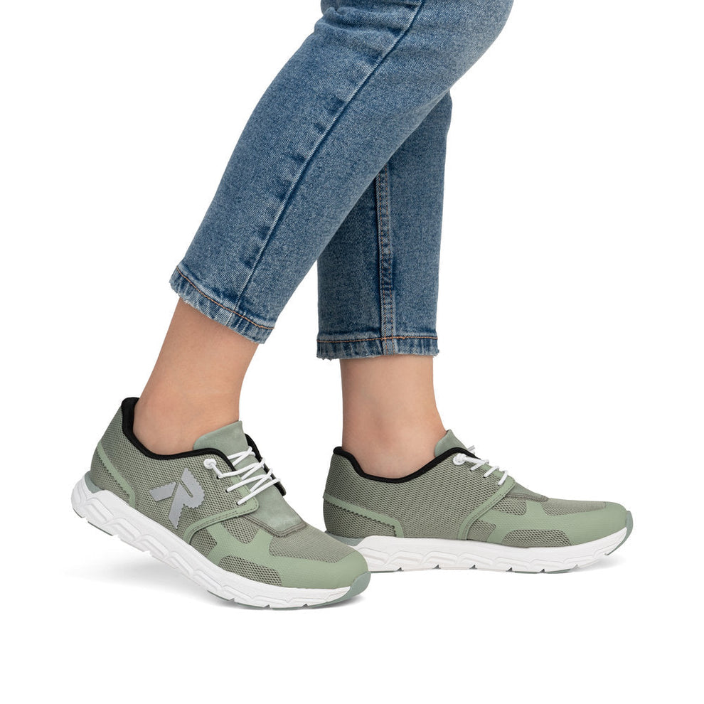 Rieker W Sko Green - M9000-52