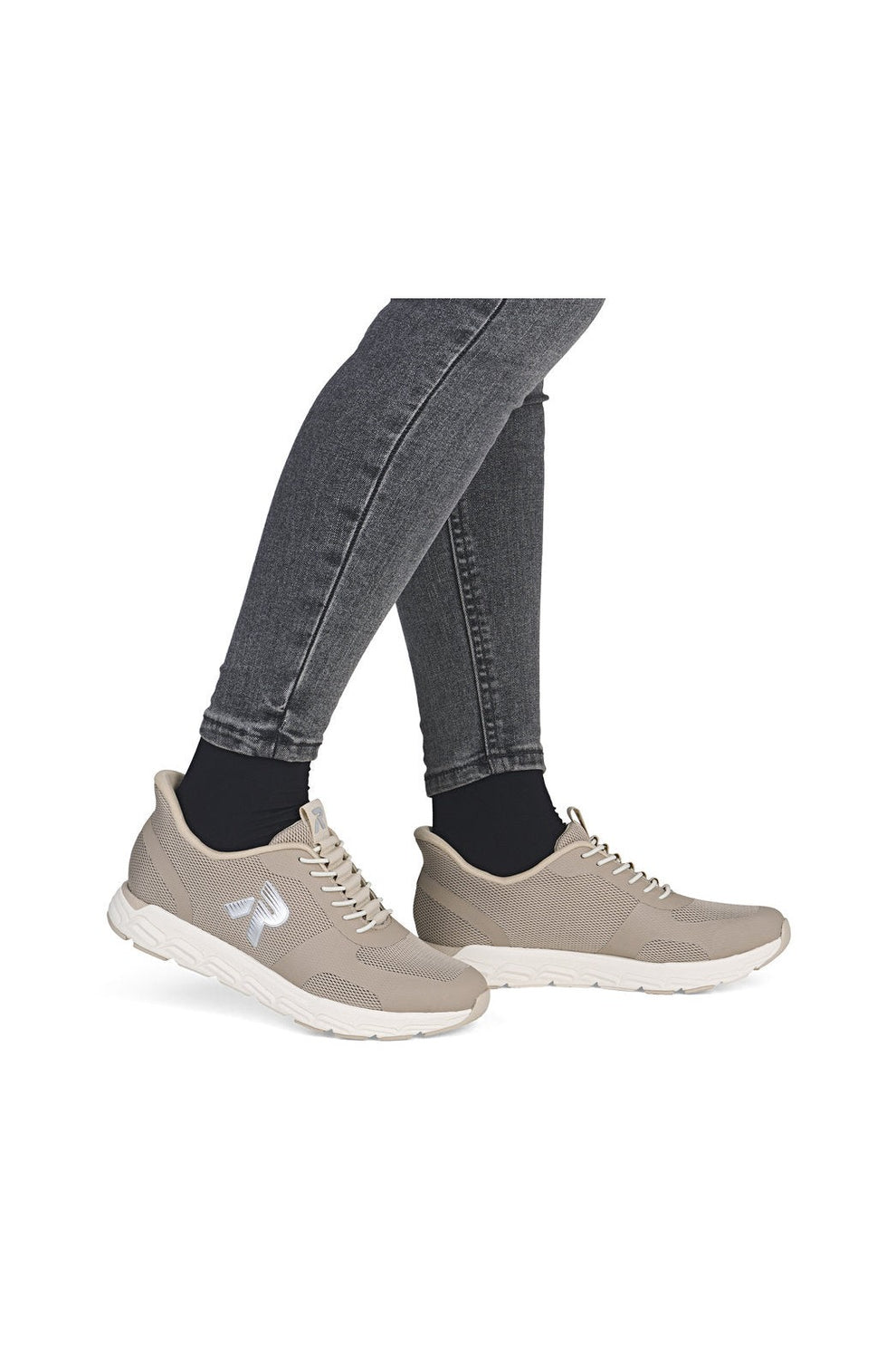 Rieker W Sko Beige - M9052-60