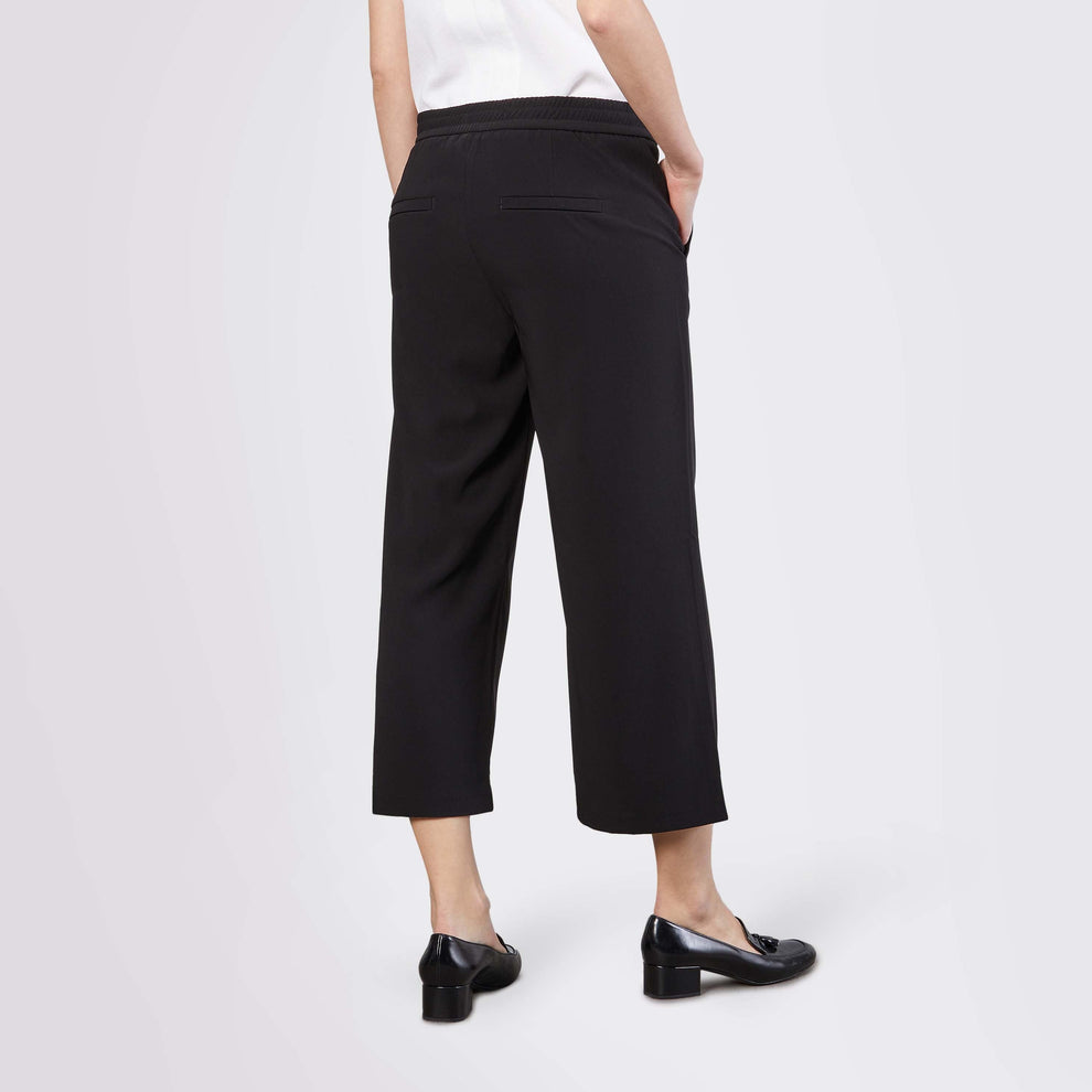 MAC W Chiara Cropped Bukser Sort