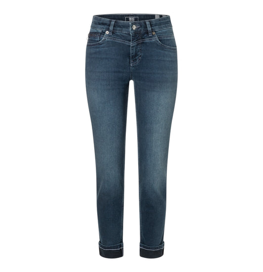 MAC W Rich Slim Trousers Lake Darkblue
