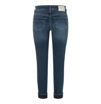MAC W Rich Slim Trousers Lake Darkblue