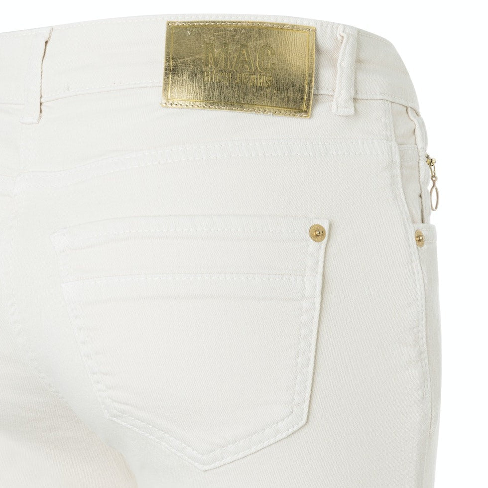 MAC W Rich Slim Chic Jeans Antique White