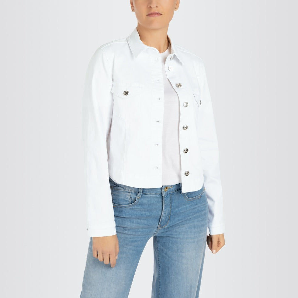MAC W Rich Jacket White Denim