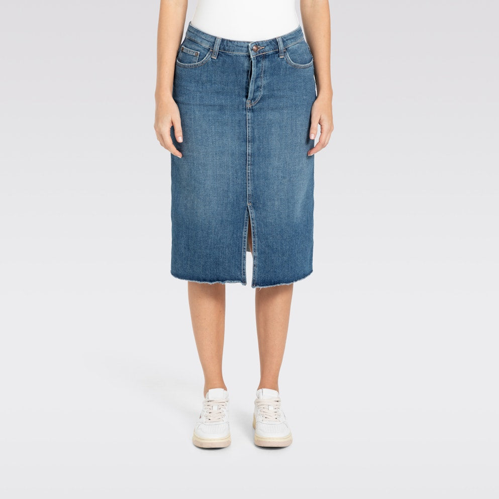 MAC W Midi Skirt Fringe Night Sky Used