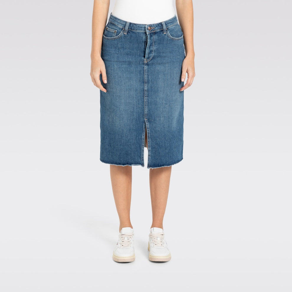MAC W Midi Skirt Fringe Night Sky Used