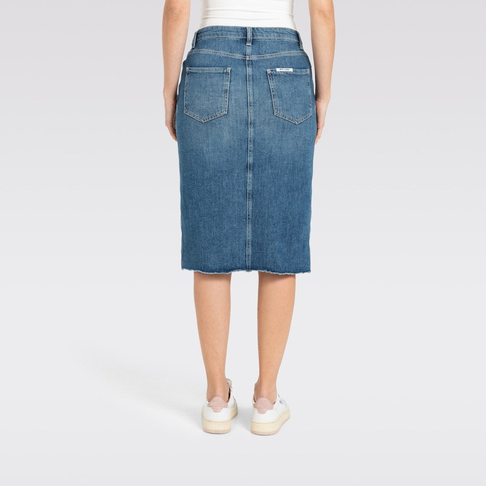 MAC W Midi Skirt Fringe Night Sky Used