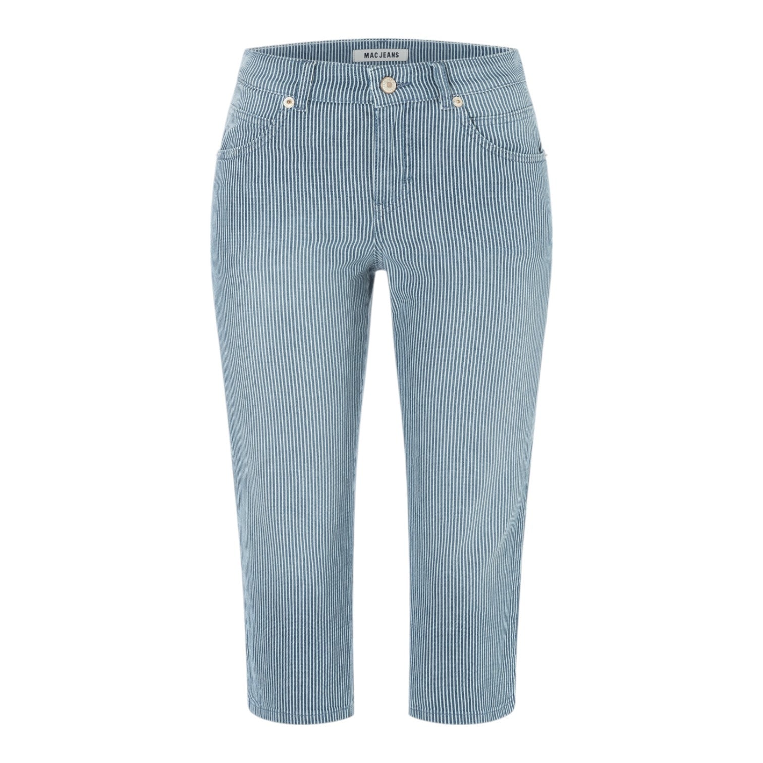 MAC Capri Sun Slim Leg Trendy Striped Used