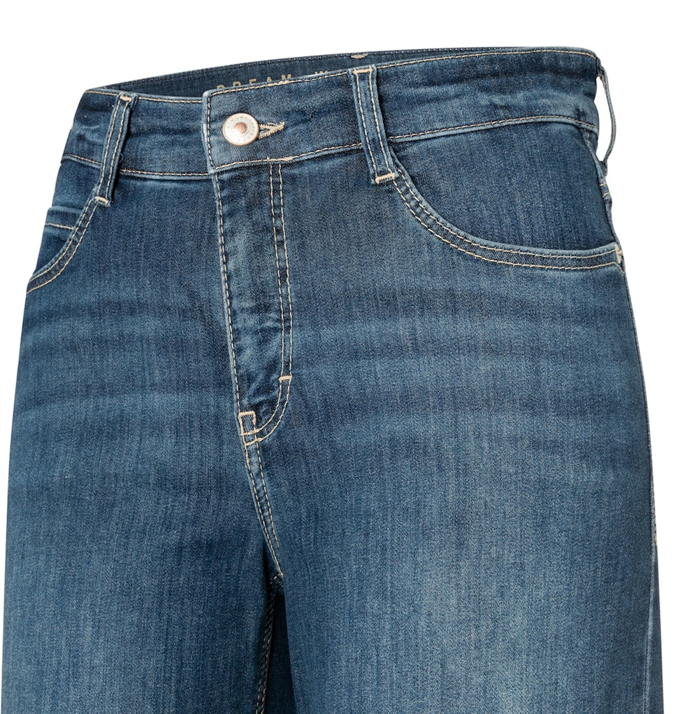 MAC W Dream Wide Jeans Authentic Dark Blue