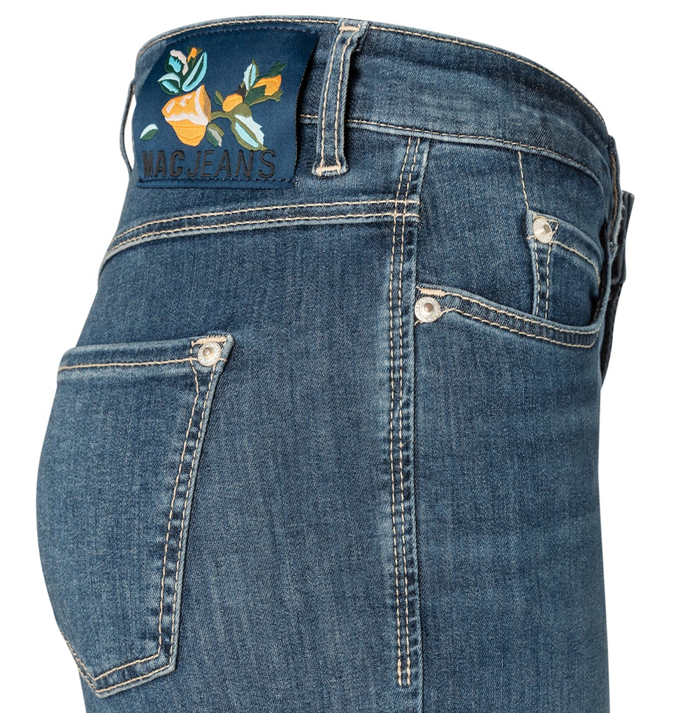 MAC W Dream Wide Jeans Authentic Dark Blue