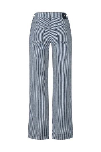MAC W Stripe Denim Bukser 5228