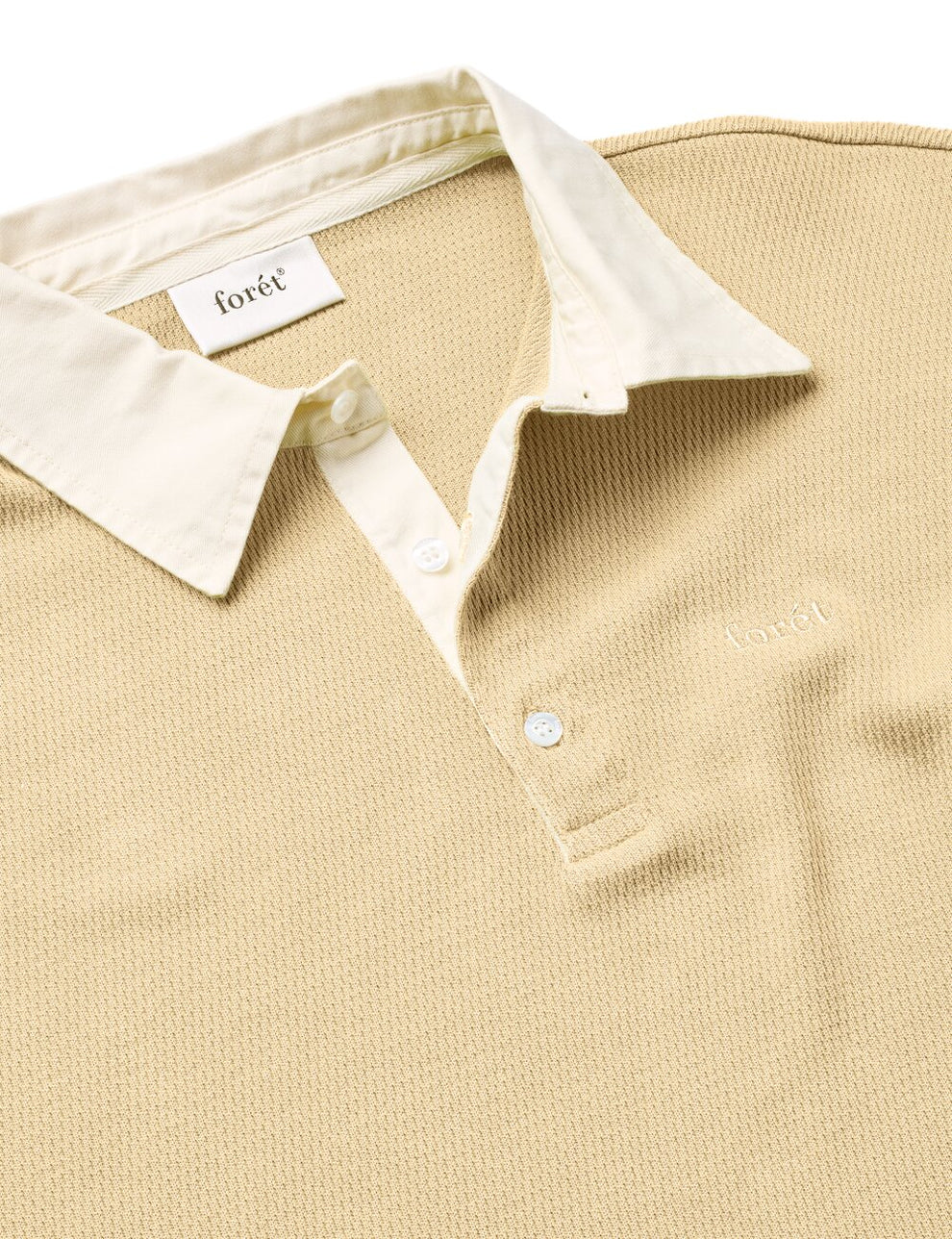 Forét Match Rugby Structured Sweatshirt Vintage Yellow