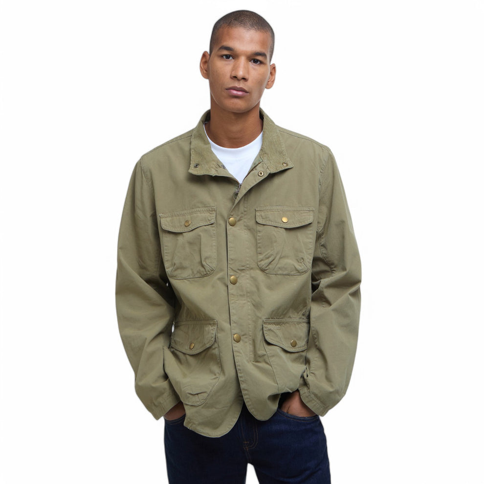 Barbour M Ogston Casual Jacket Bleached Olive