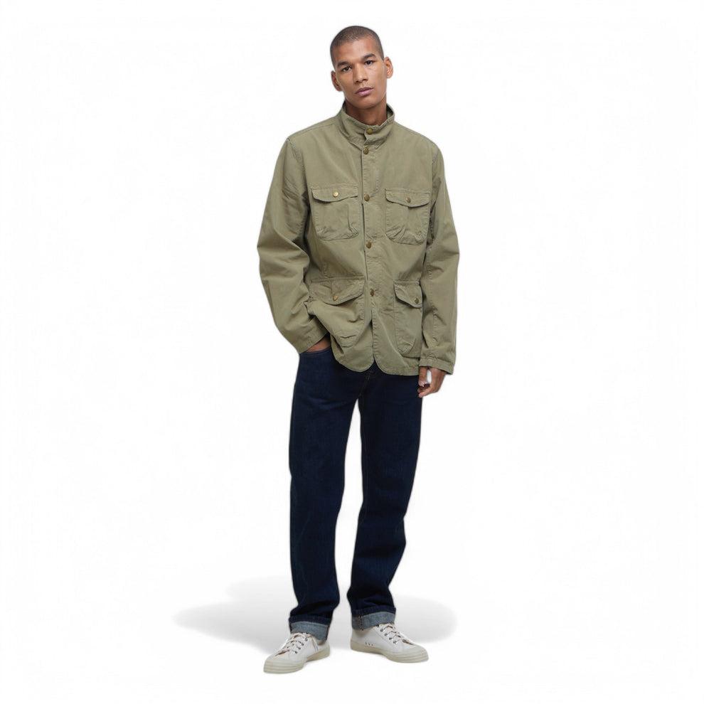 Barbour M Ogston Casual Jacket Bleached Olive