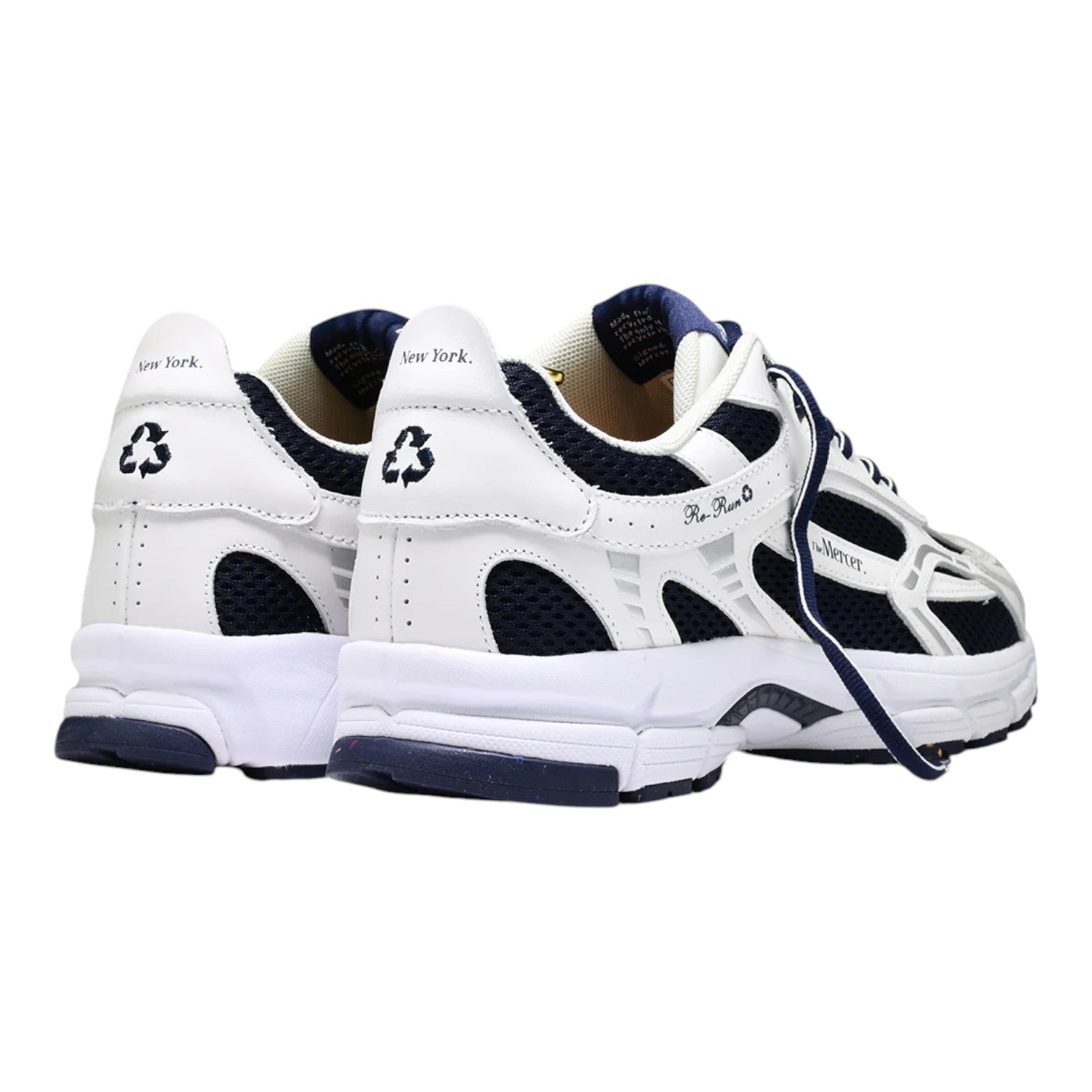 Mercer M The Re Run City Navy White