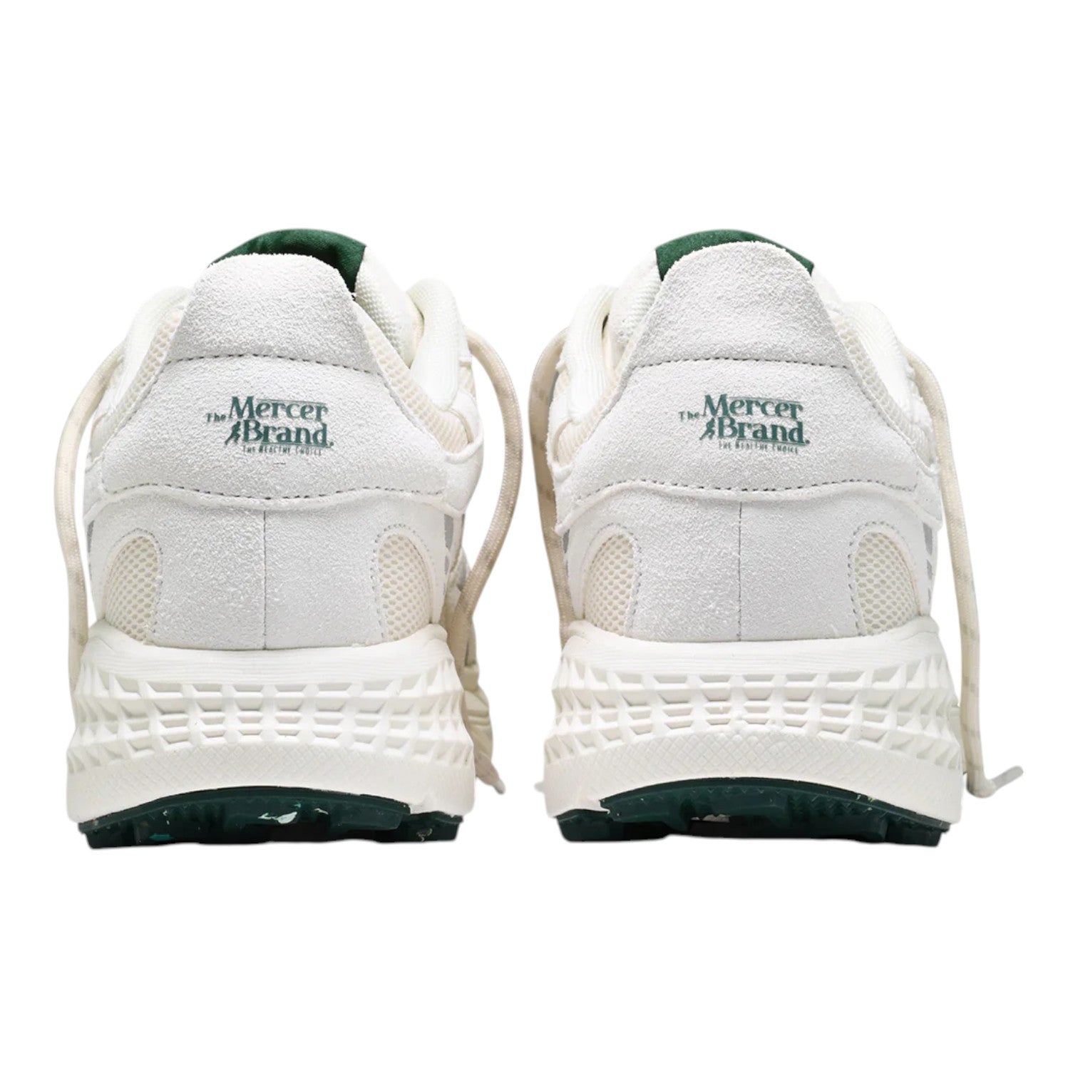 Mercer M The Re Run Max Suede White Green