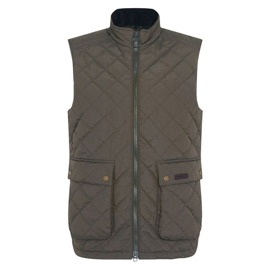 Barbour M Fernwood Gilet Vest Olive