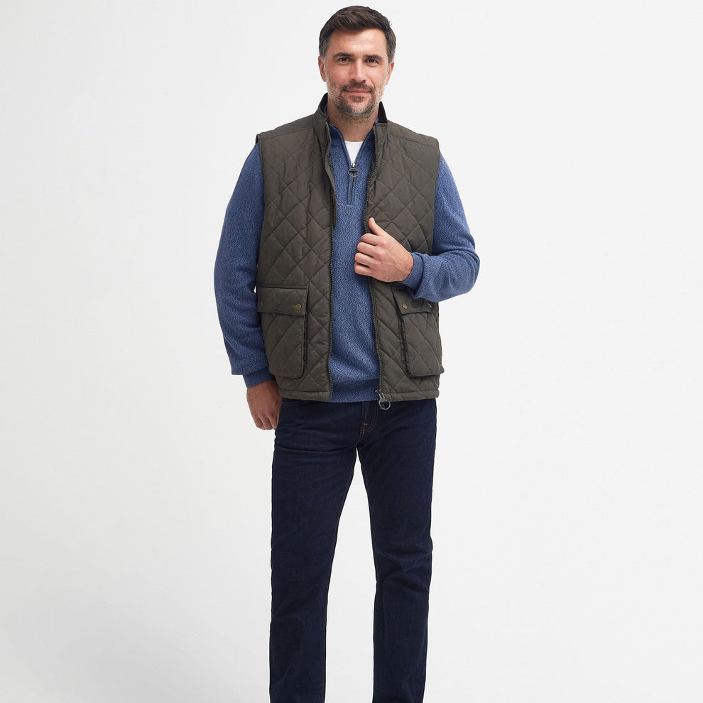 Barbour M Fernwood Gilet Vest Olive