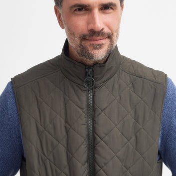 Barbour M Fernwood Gilet Vest Olive