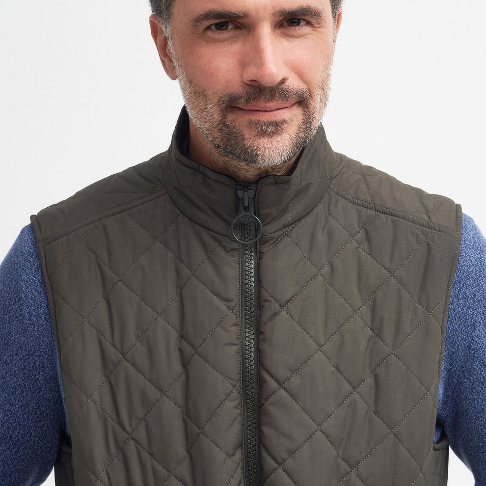 Barbour M Fernwood Gilet Vest Olive