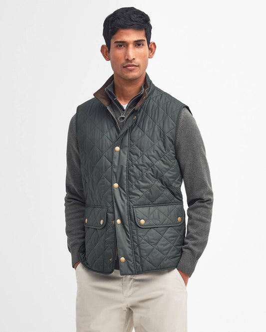 Barbour M Lowerdale Gilet Vest Sage