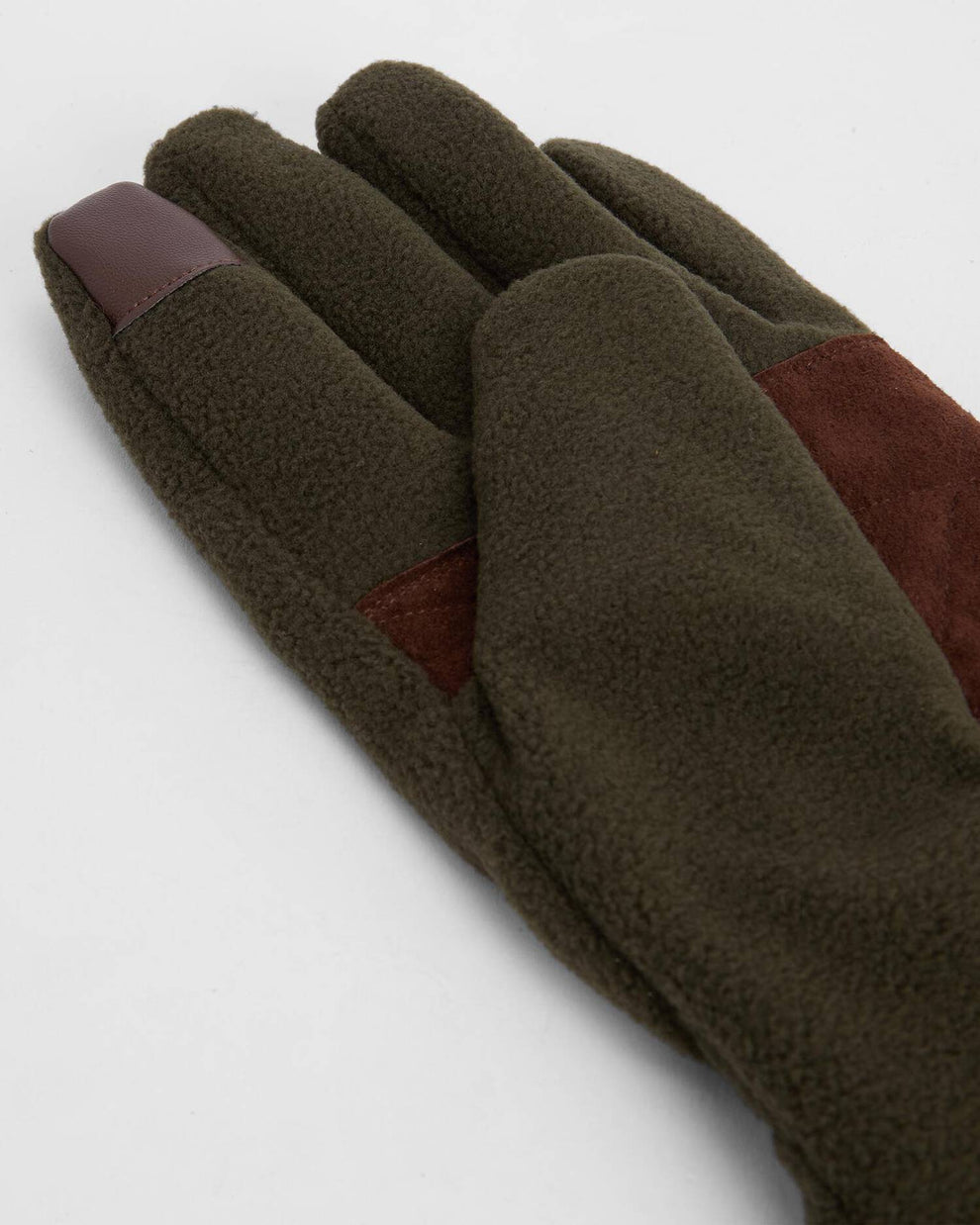 Barbour Coalford Fleece Glove Olive