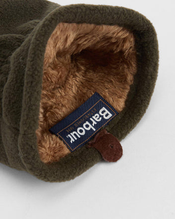 Barbour Coalford Fleece Glove Olive