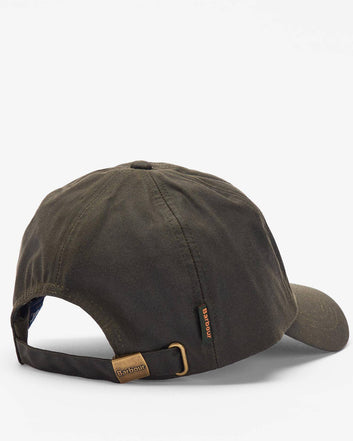 Barbour M Wax Sports Cap Olive