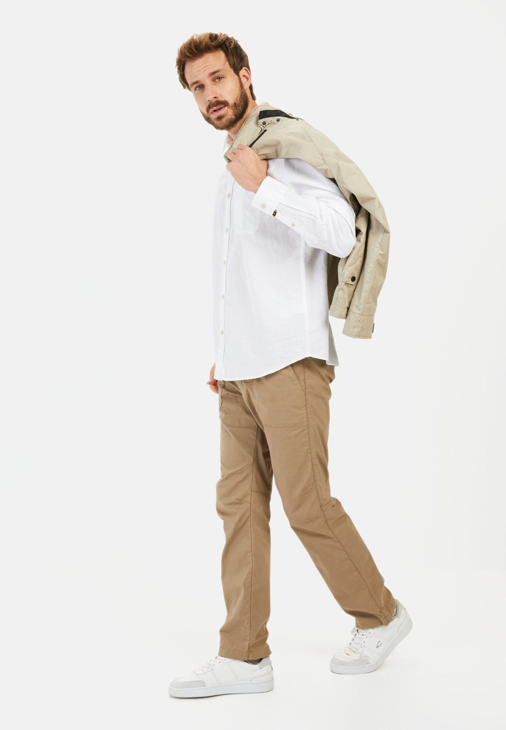 Camel Active M Longsleeve Shirt White