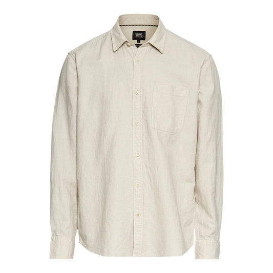 Camel Active M Longsleeve Shirt Beige