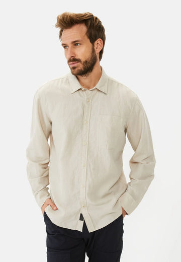 Camel Active M Longsleeve Shirt Beige