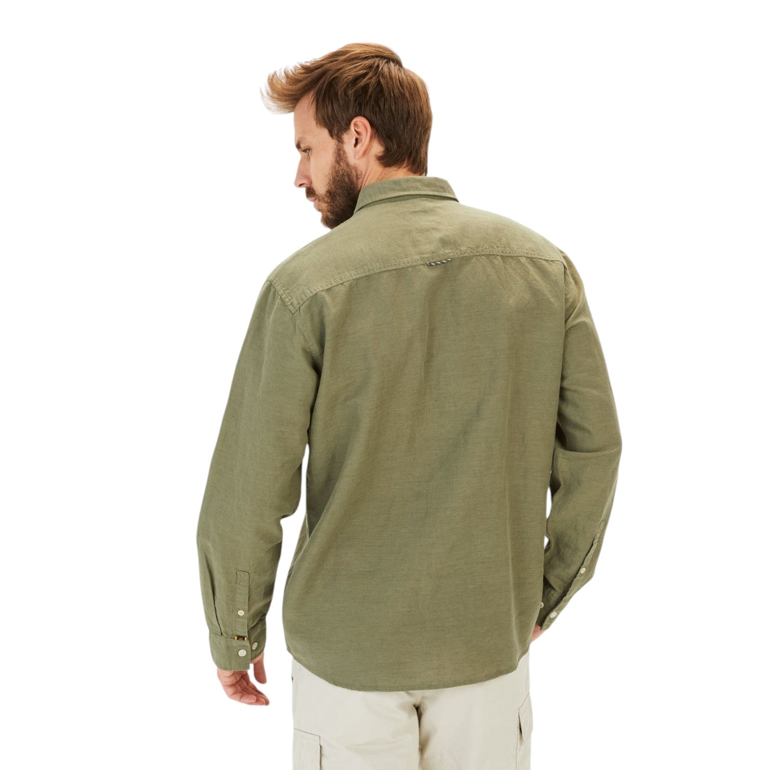 Camel Active M Longsleeve Shirt Dusty Khaki