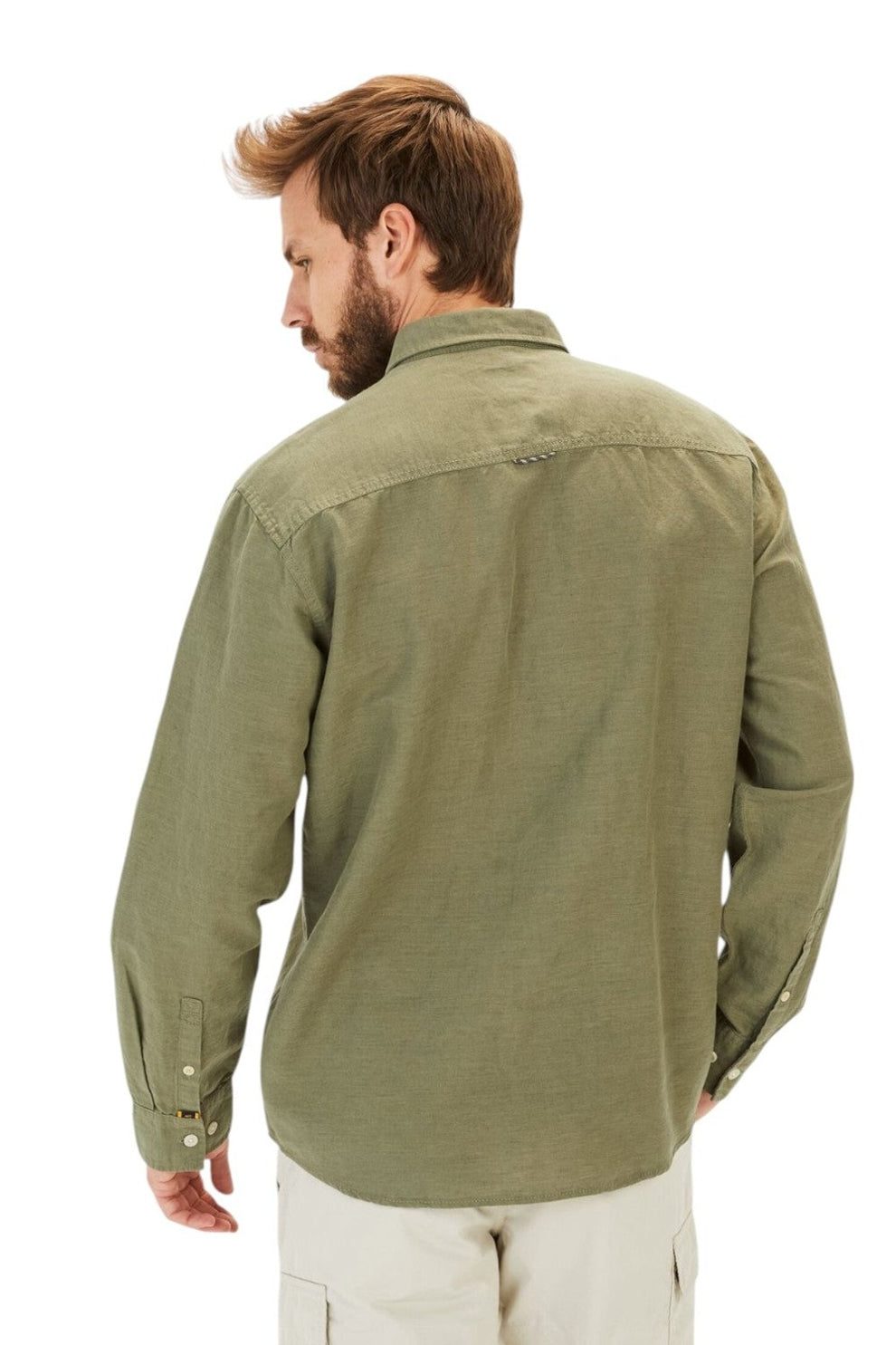 Camel Active M Longsleeve Shirt Dusty Khaki