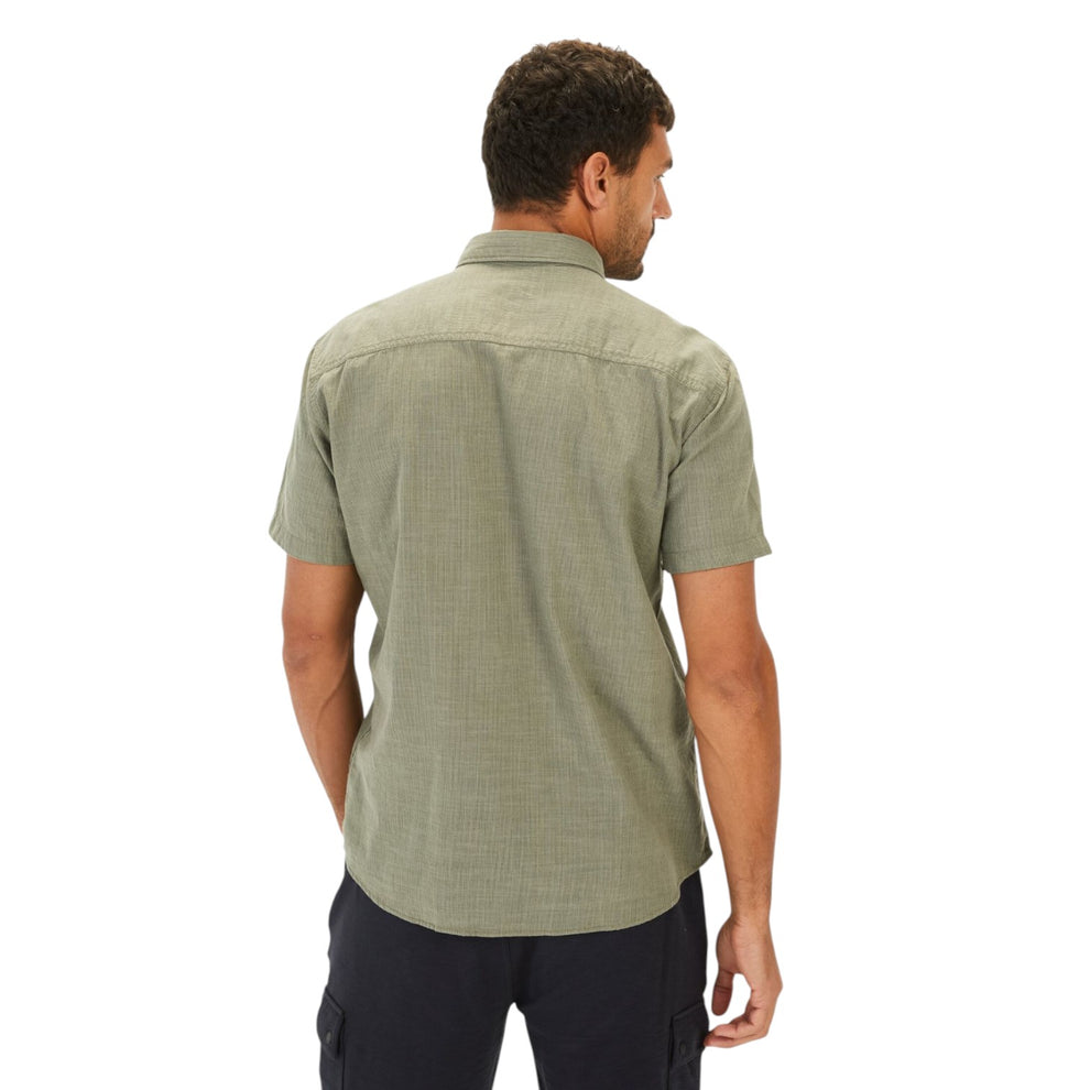 Camel Active M Shortsleeve Shirt 5S62 Khaki