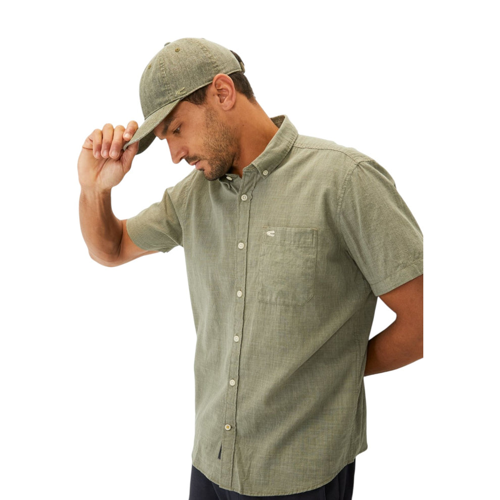 Camel Active M Shortsleeve Shirt 5S62 Khaki