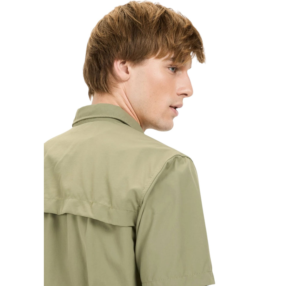 Camel Active M 5S68 Shortsleeve Shirt Mossstone