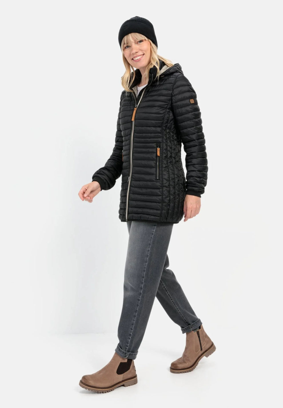 Camel Active W Dunfrakke Black