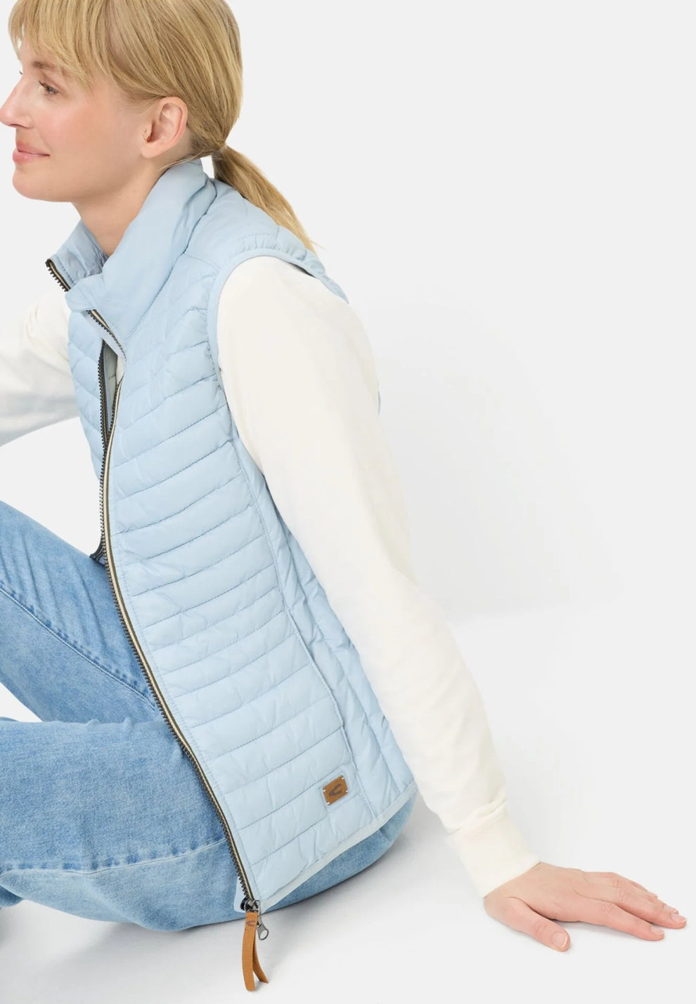 Camel Active W Vest Light Blue
