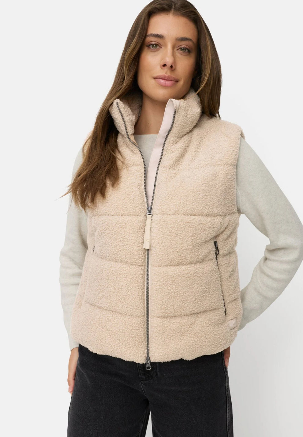 Camel Active W Outdoor Vest 360780 Oat