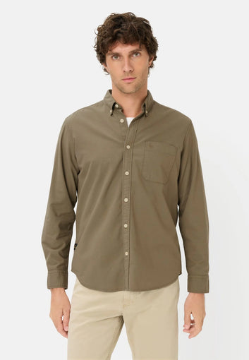 Camel Active M 7S05 Skjorte Khaki