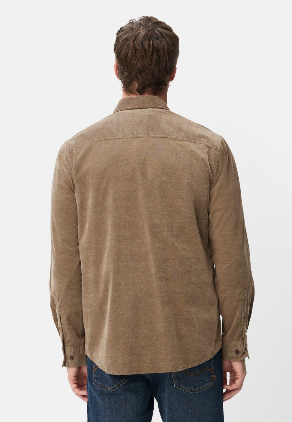 Camel Active M Shirts 1/1 Sleeves 8S41 Brown 24