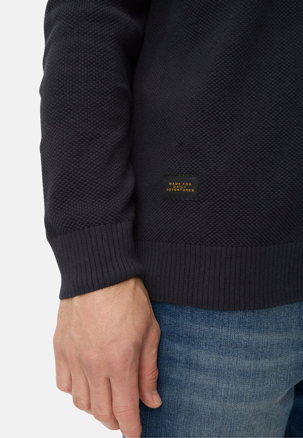 Camel Active M Knitted Cardigan 409501 Dark Blue