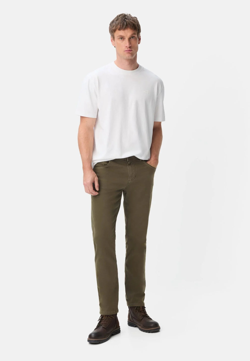 Camel Active W Casual Pants Dark Green 8F95