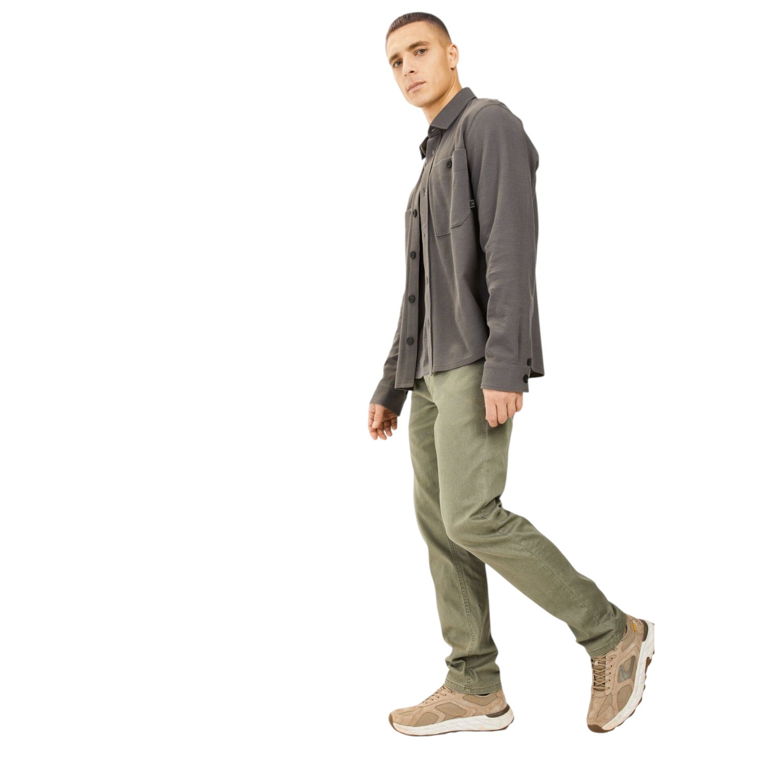 Camel Active M 5 Pocket Regular Fit Khaki
