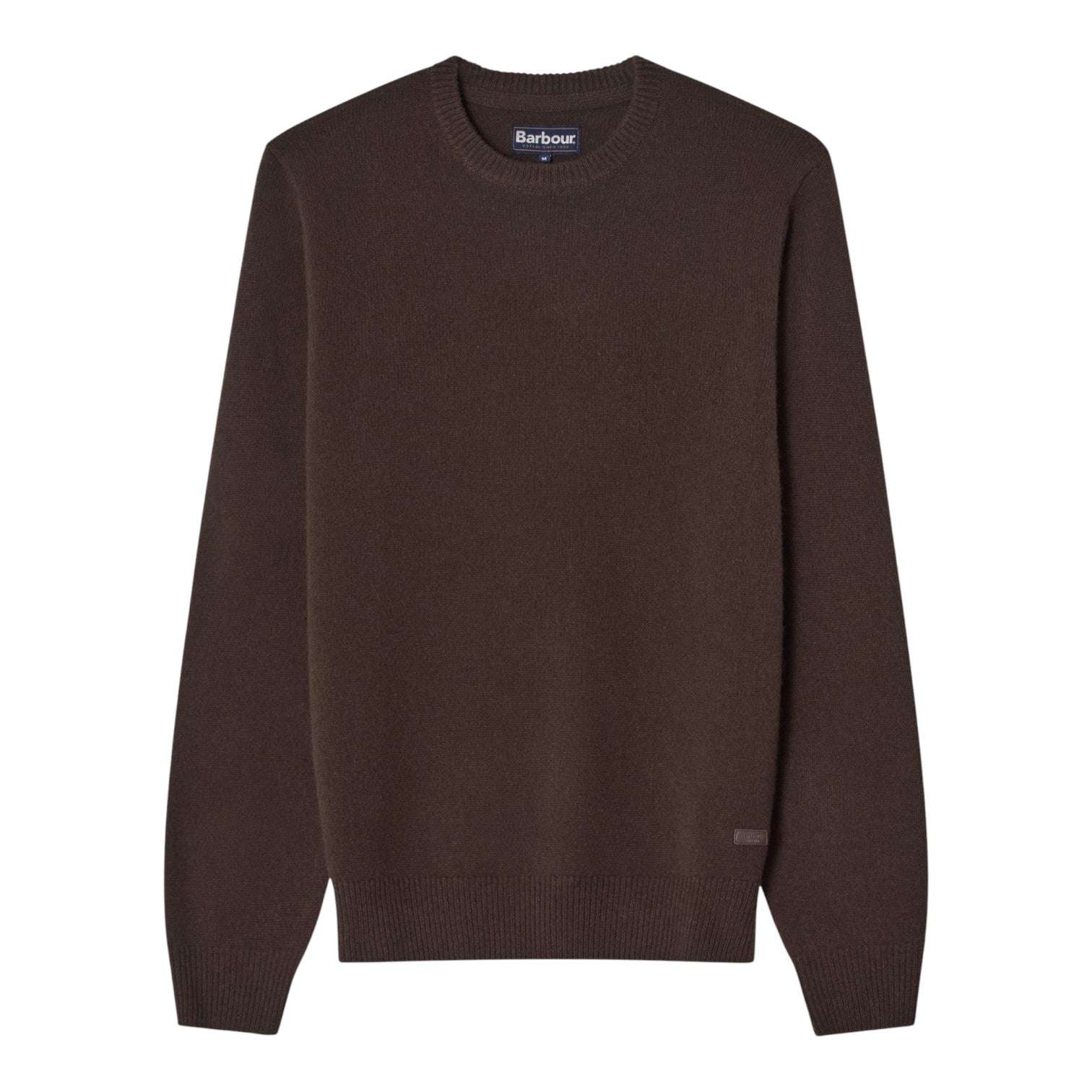 Barbour Essential Patch Crew Dark Oak