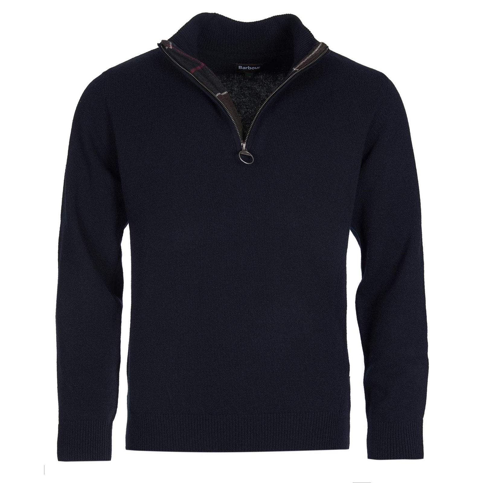 Barbour M Holden Half Zip Navy