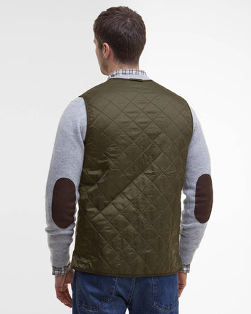 Barbour M Polarquilt Waistcoat Zip Olive