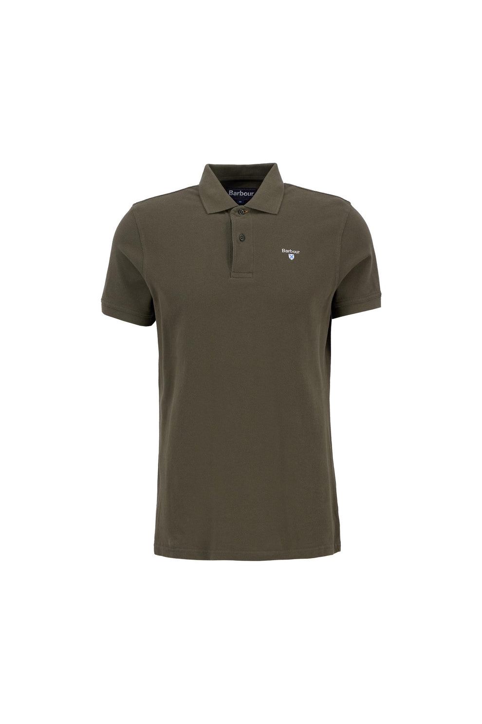 Barbour M Tartan Pique Polo Shirt Olive