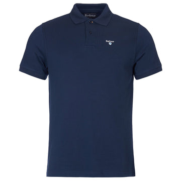 Barbour M Sports Polo Navy Olive