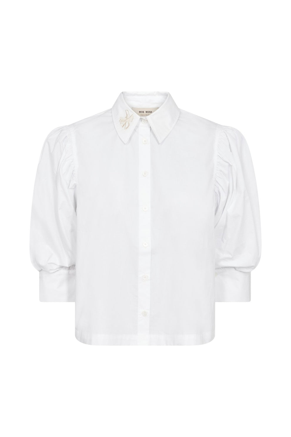 Mos Mosh Mmadjao Bernat Emb Shirt White